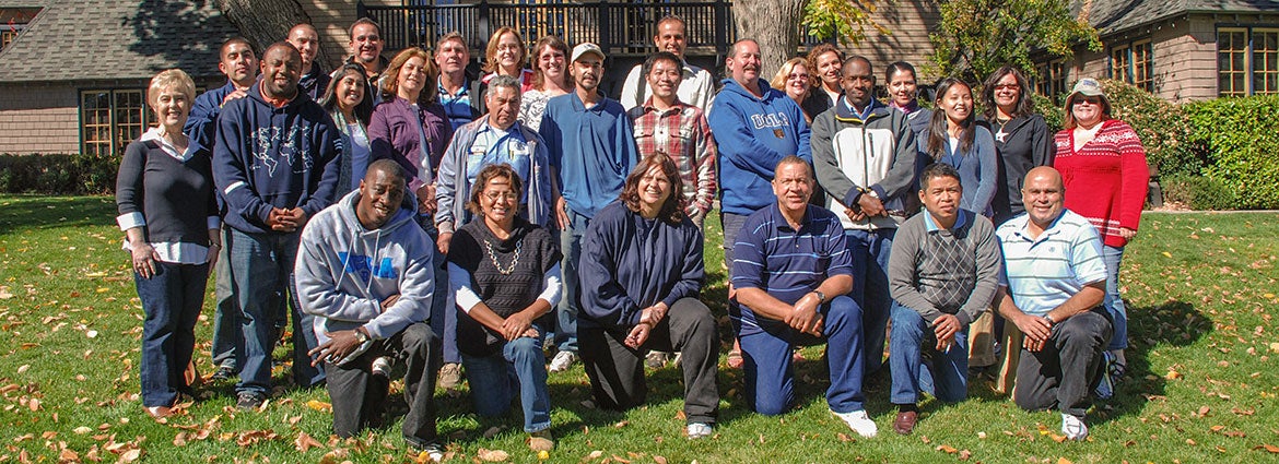 A group photo of mentor program members from 2010.