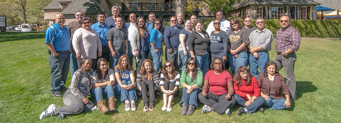 A group photo of mentor program members from 2012.
