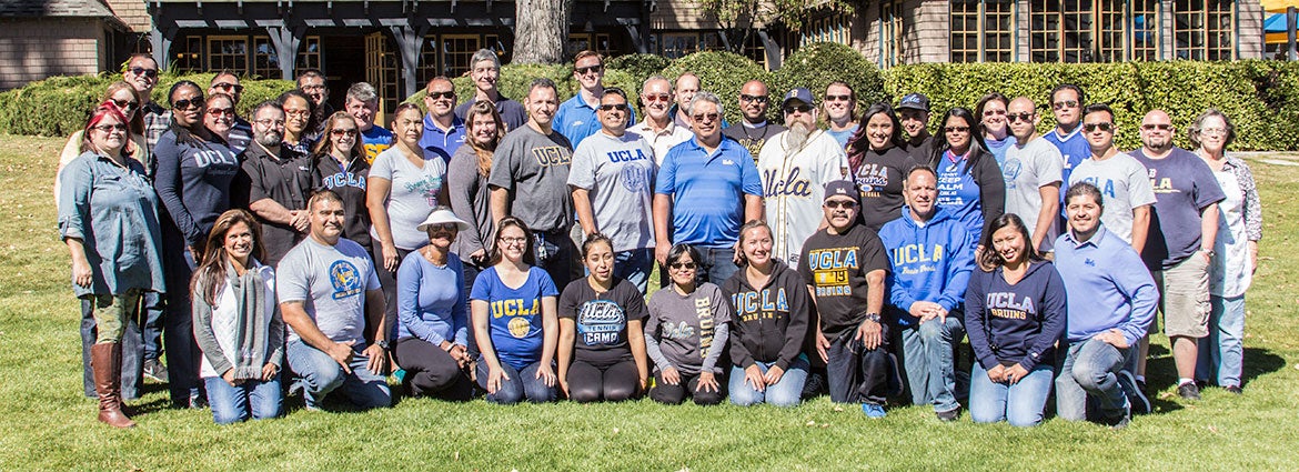 A group photo of mentor program members from 2015.